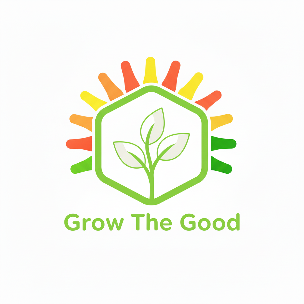 Grow The Good Logo - Bright